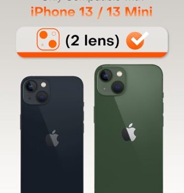 Iphone 13 Mini İçin Safir Kamera Koruma Lensi Yeşil Green