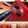 Iphone 13 İçin Safir Kamera Koruma Lensi Kırmızı Red Iphone 13 İçin Safir Kamera Koruma Lensi Kırmızı Red