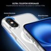 Iphone XS Max İçin Magsafe Özellikli Şeffaf Silikon Kılıf Kapak Iphone XS Max İçin Magsafe Özellikli Şeffaf Silikon Kılıf Kapak