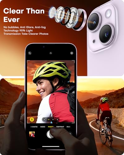 Iphone 14 Plus İçin Safir Kamera Koruma Lensi Açık Mor Light Purple Iphone 14 Plus İçin Safir Kamera Koruma Lensi Açık Mor Light Purple