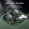 Iphone 13 Pro İçin Safir Kamera Koruma Lensi Alp Yeşili Iphone 13 Pro İçin Safir Kamera Koruma Lensi Alp Yeşili
