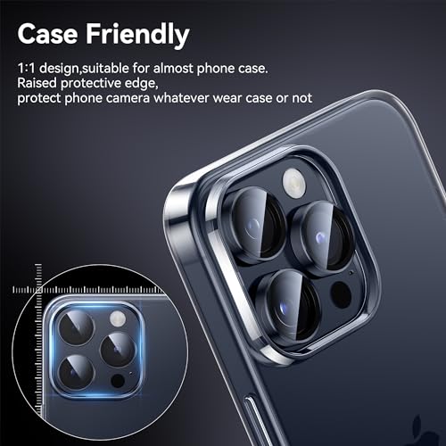 Iphone 15 Pro İçin Safir Kamera Koruma Lensi Mavi Titanium Iphone 15 Pro İçin Safir Kamera Koruma Lensi Mavi Titanium