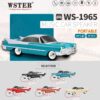 WS-1965 Nostaljik Klasik Araba Tasarımlı Bluetooth Hoparlör (FM Radyo / TWS / TF / USB) Bej Beige WS-1965 Nostaljik Klasik Araba Tasarımlı Bluetooth Hoparlör (FM Radyo / TWS / TF / USB) Bej Beige