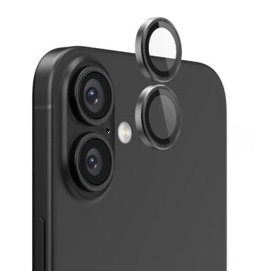 Iphone 16 Plus İçin Safir Kamera Koruma Lensi Silver Gümüş Siyah