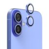 Iphone 16 İçin Safir Kamera Koruma Lensi Laciverttaş Ultramarine Mavi
