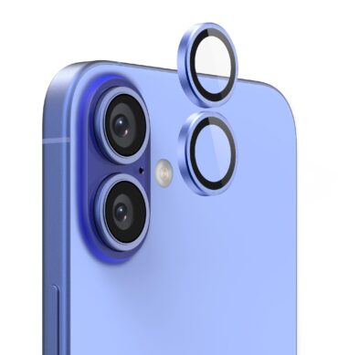 Iphone 16 İçin Safir Kamera Koruma Lensi Laciverttaş Ultramarine Mavi
