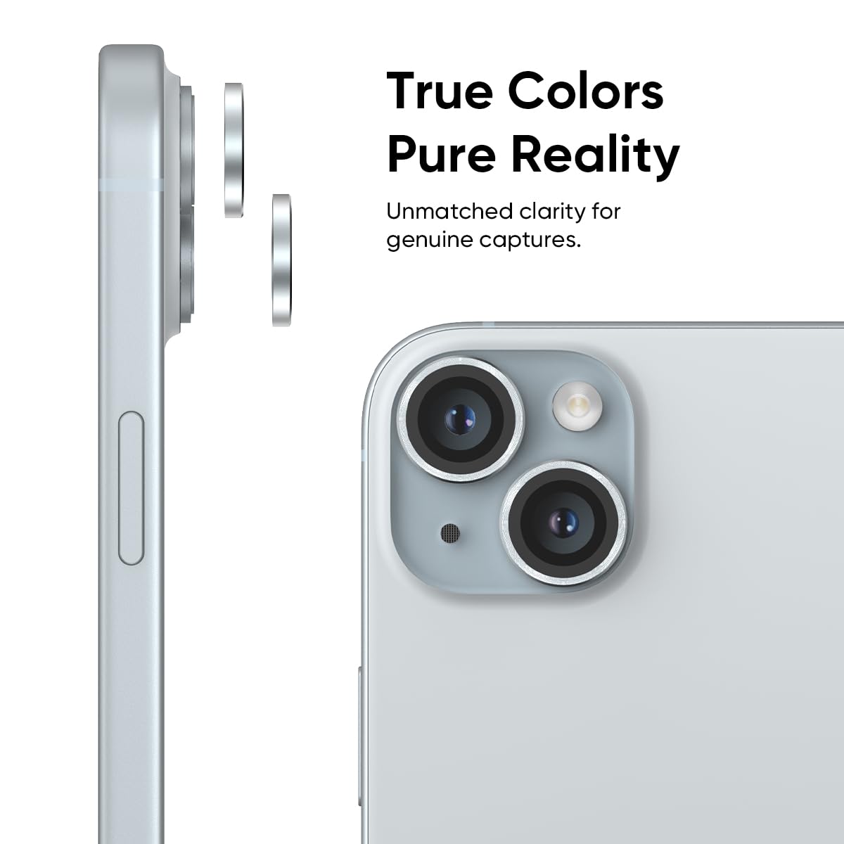Iphone 15 Plus İçin Safir Kamera Koruma Lensi Mavi Iphone 15 Plus İçin Safir Kamera Koruma Lensi Mavi