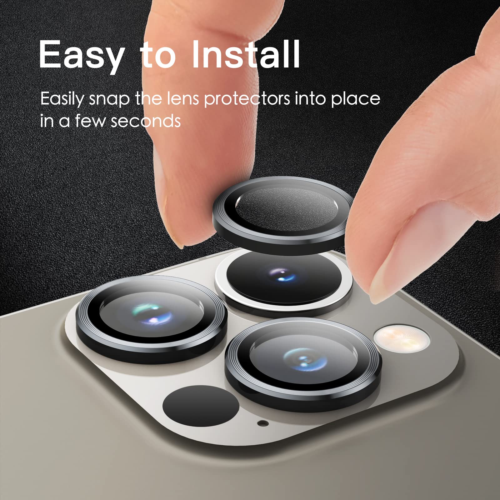 Iphone 13 Pro İçin Safir Kamera Koruma Lensi Grafit Graphite Iphone 13 Pro İçin Safir Kamera Koruma Lensi Grafit Graphite