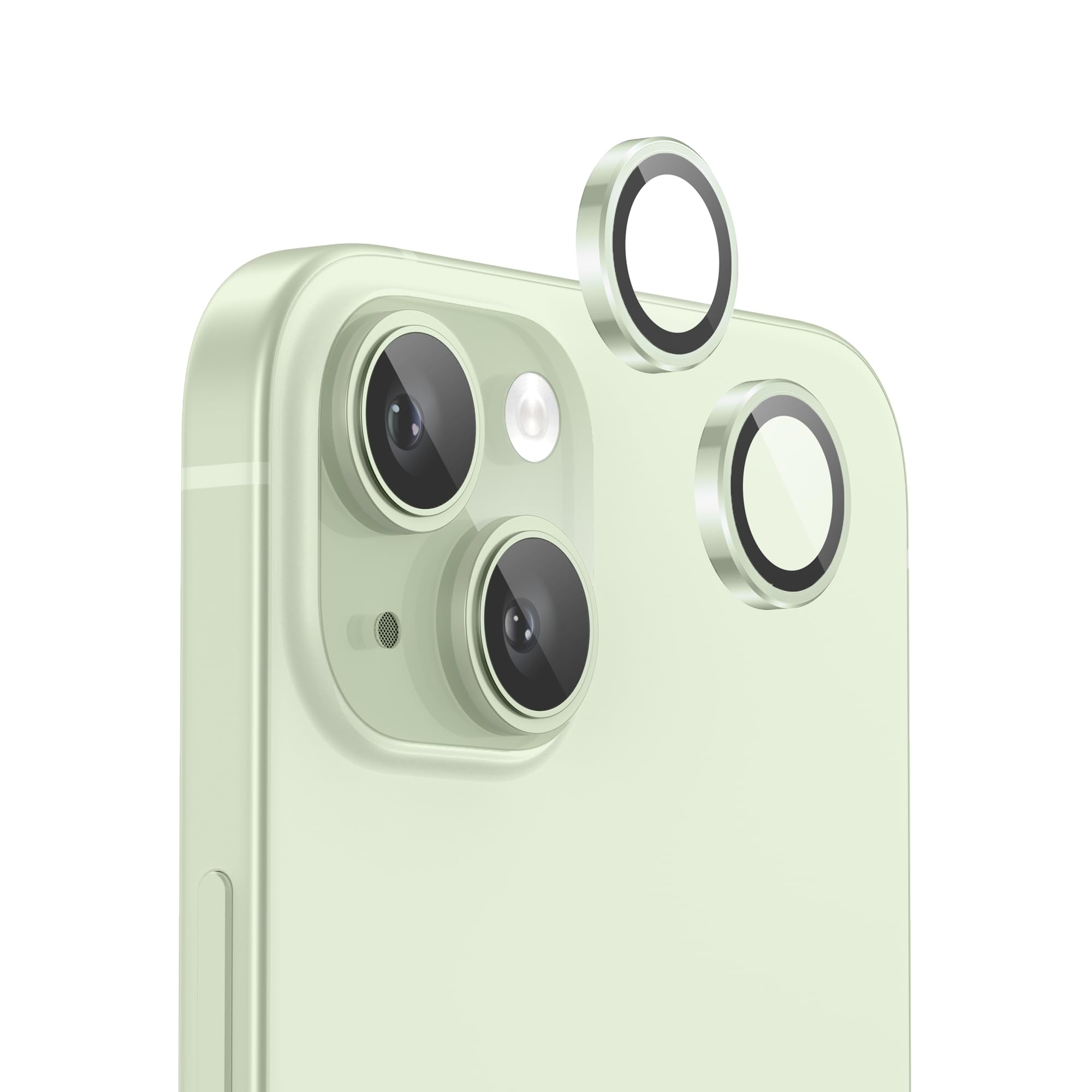 Iphone 15 Plus İçin Safir Kamera Koruma Lensi Yeşil Iphone 15 Plus İçin Safir Kamera Koruma Lensi Yeşil