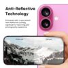 Iphone 16 İçin Safir Kamera Koruma Lensi Pembe Iphone 16 İçin Safir Kamera Koruma Lensi Pembe