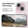 Iphone 15 İçin Safir Kamera Koruma Lensi Pembe Iphone 15 İçin Safir Kamera Koruma Lensi Pembe