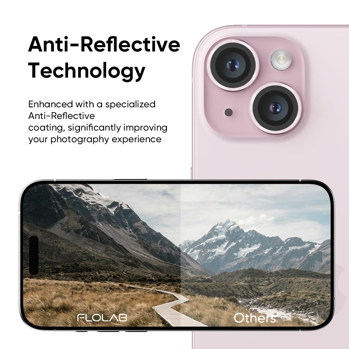 Iphone 15 İçin Safir Kamera Koruma Lensi Pembe Iphone 15 İçin Safir Kamera Koruma Lensi Pembe