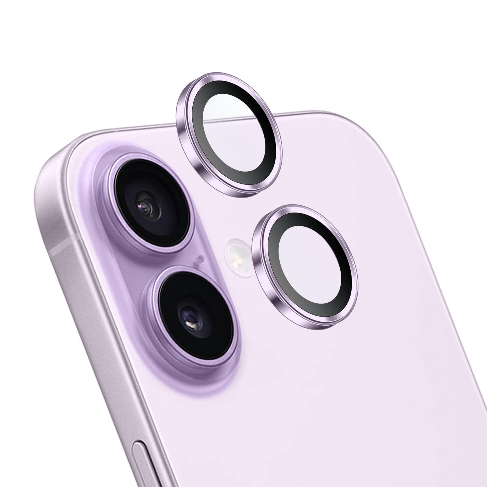 Iphone 17 İçin Safir Kamera Koruma Lensi Lavanta