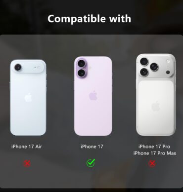 Iphone 17 İçin Safir Kamera Koruma Lensi Lavanta