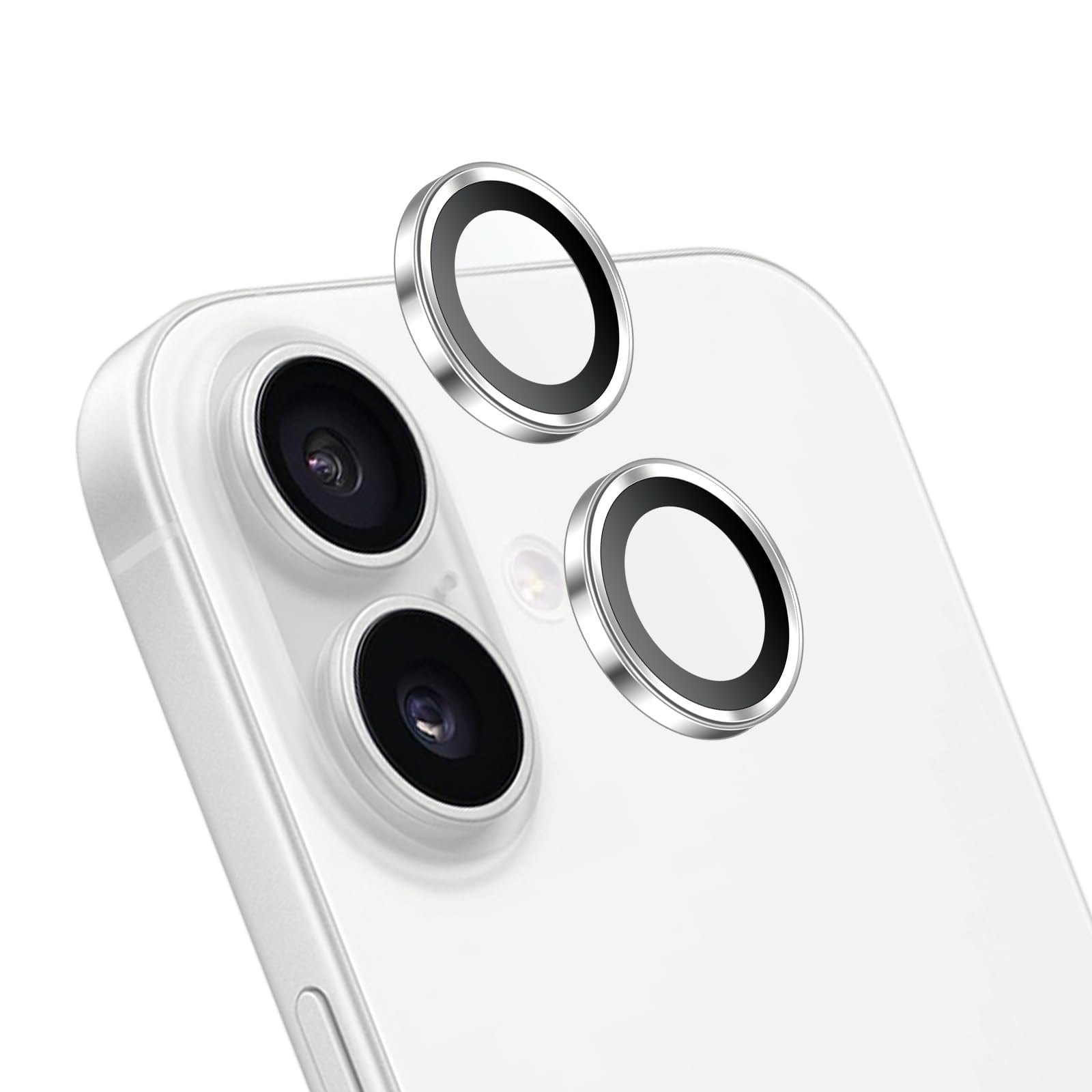 Iphone 17 İçin Safir Kamera Koruma Lensi Gri