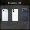 Iphone 17 İçin Safir Kamera Koruma Lensi Gri