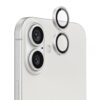 Iphone 16 Plus İçin Safir Kamera Koruma Lensi Silver Gümüş Gri