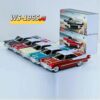 WS-1965 Nostaljik Klasik Araba Tasarımlı Bluetooth Hoparlör (FM Radyo / TWS / TF / USB) Turuncu Orange