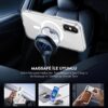 Iphone XS İçin Magsafe Özellikli Şeffaf Silikon Kılıf Kapak Iphone XS İçin Magsafe Özellikli Şeffaf Silikon Kılıf Kapak