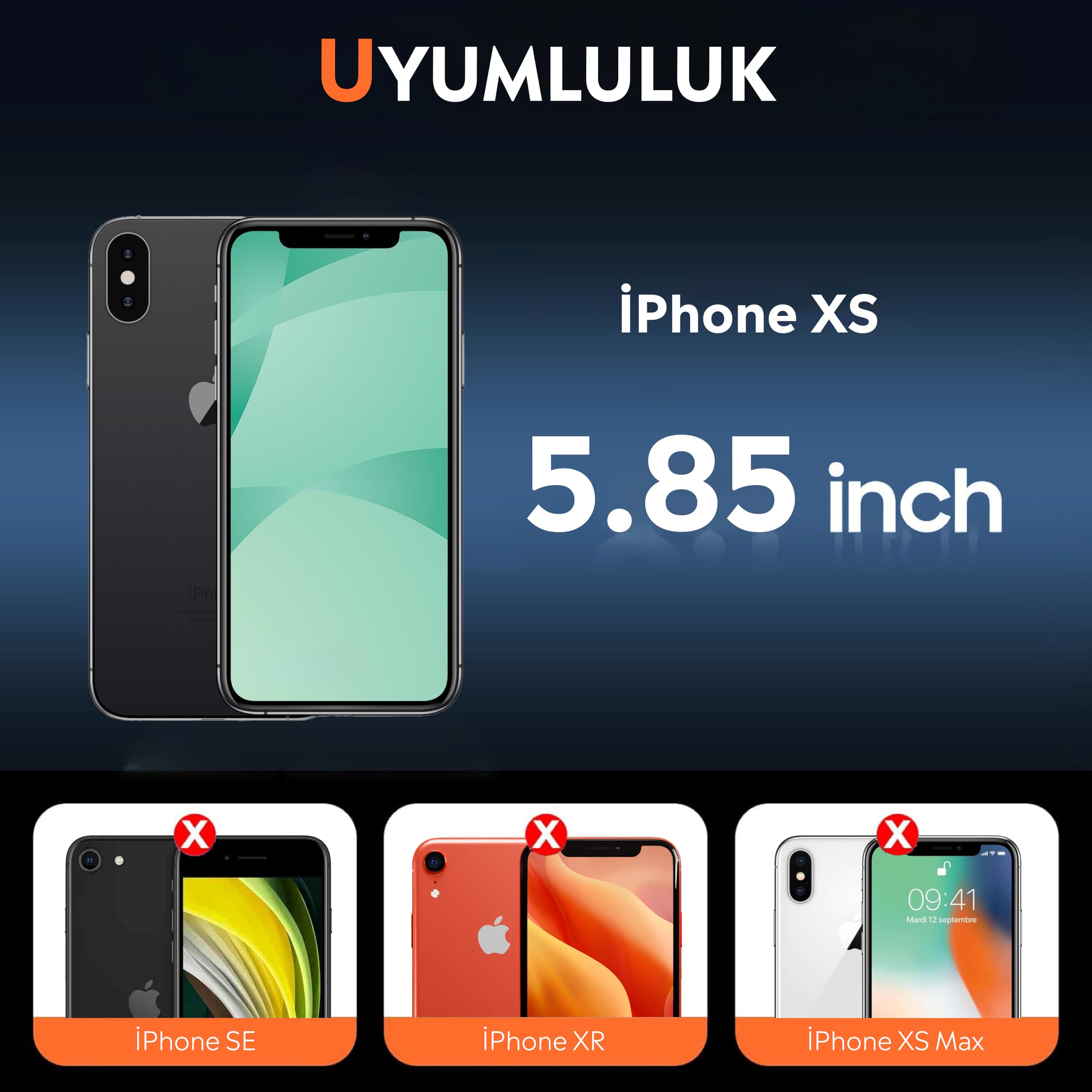 Iphone XS İçin Magsafe Özellikli Şeffaf Silikon Kılıf Kapak Iphone XS İçin Magsafe Özellikli Şeffaf Silikon Kılıf Kapak