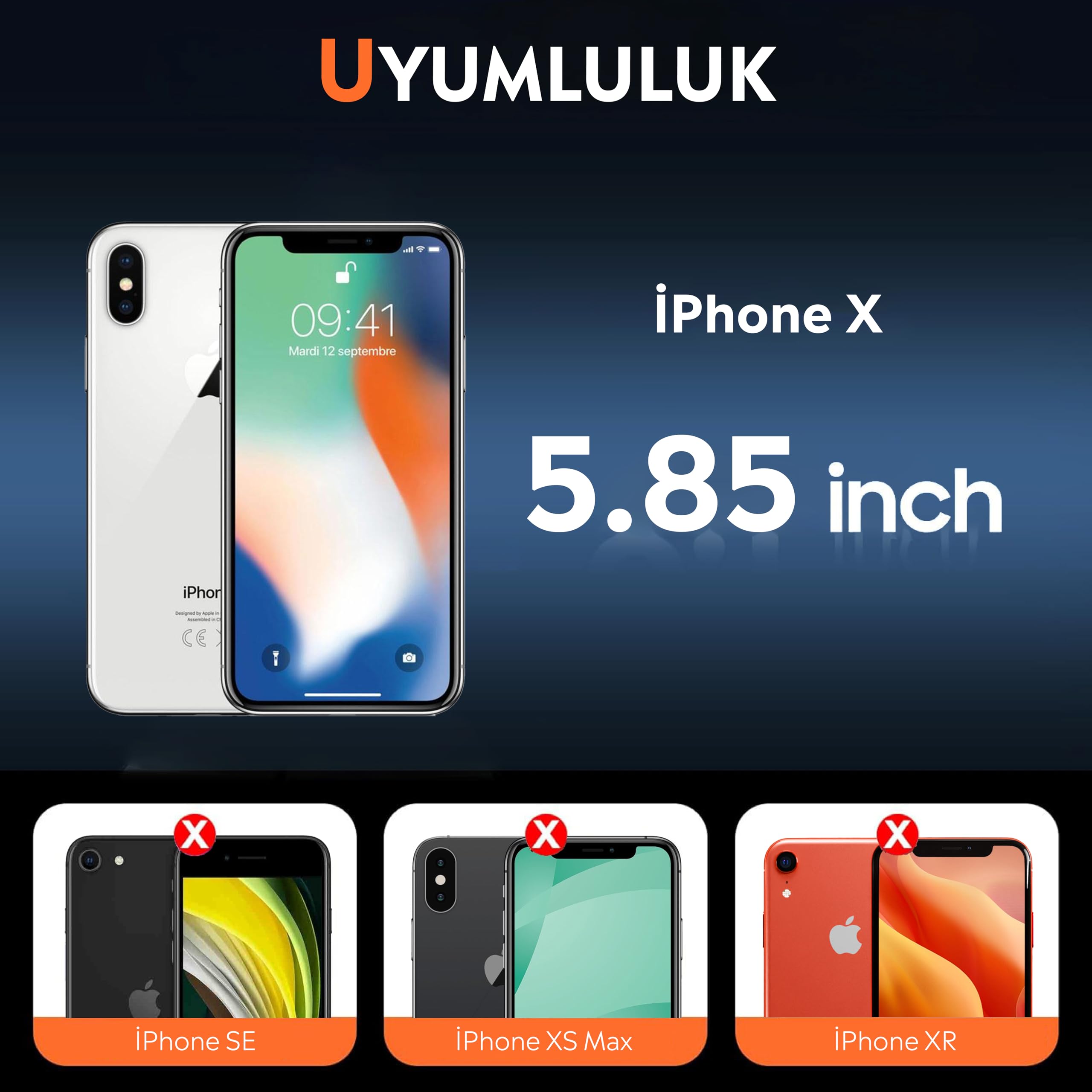 Iphone X İçin Magsafe Özellikli Şeffaf Silikon Kılıf Kapak Iphone X İçin Magsafe Özellikli Şeffaf Silikon Kılıf Kapak