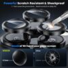 Iphone 16 Promax İçin Safir Kamera Koruma Lensi Siyah Titanyum Iphone 16 Promax İçin Safir Kamera Koruma Lensi Siyah Titanyum