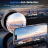 Iphone 16 Pro İçin Safir Kamera Koruma Lensi Naturel Titanyum