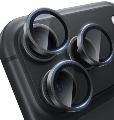 Iphone 18 Pro İçin Safir Kamera Koruma Lensi Siyah