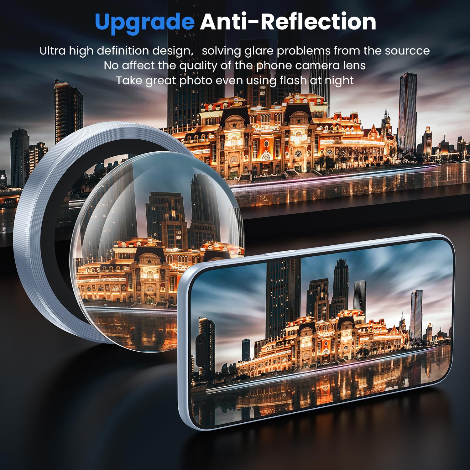 Iphone 18 Promax İçin Safir Kamera Koruma Lensi Mavi Iphone 18 Promax İçin Safir Kamera Koruma Lensi Mavi