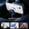 Iphone XR İçin Magsafe Özellikli Şeffaf Silikon Kılıf Kapak Iphone XR İçin Magsafe Özellikli Şeffaf Silikon Kılıf Kapak