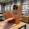 Iphone 11 İçin Magsafe Özellikli Cüzdanlı Mıknatıslı Lüks Deri Kılıf Kahverengi Iphone 11 İçin Magsafe Özellikli Cüzdanlı Mıknatıslı Lüks Deri Kılıf Kahverengi