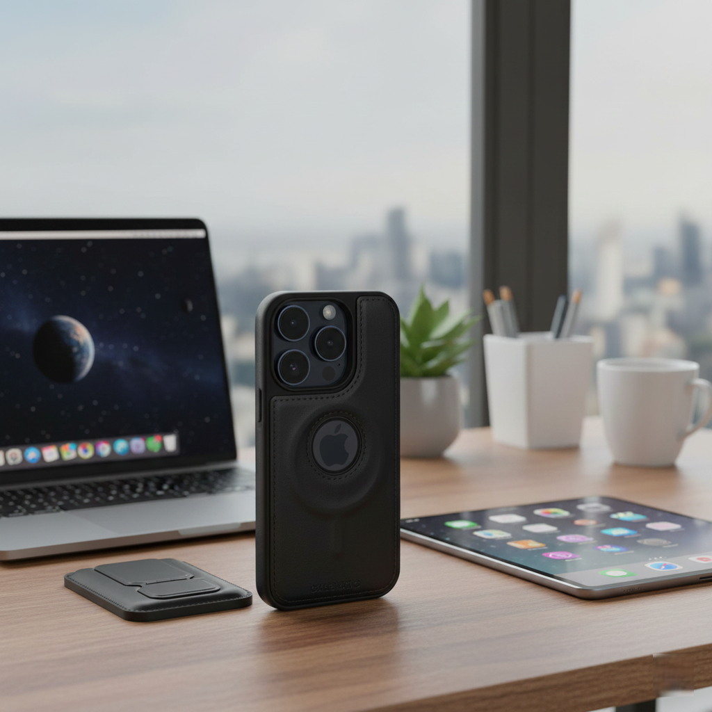 IPHONE 16 PRO İÇİN MAGSAFE CÜZDANLI MIKNATISLI LÜKS DERİ KILIF SİYAH IPHONE 16 PRO İÇİN MAGSAFE CÜZDANLI MIKNATISLI LÜKS DERİ KILIF SİYAH