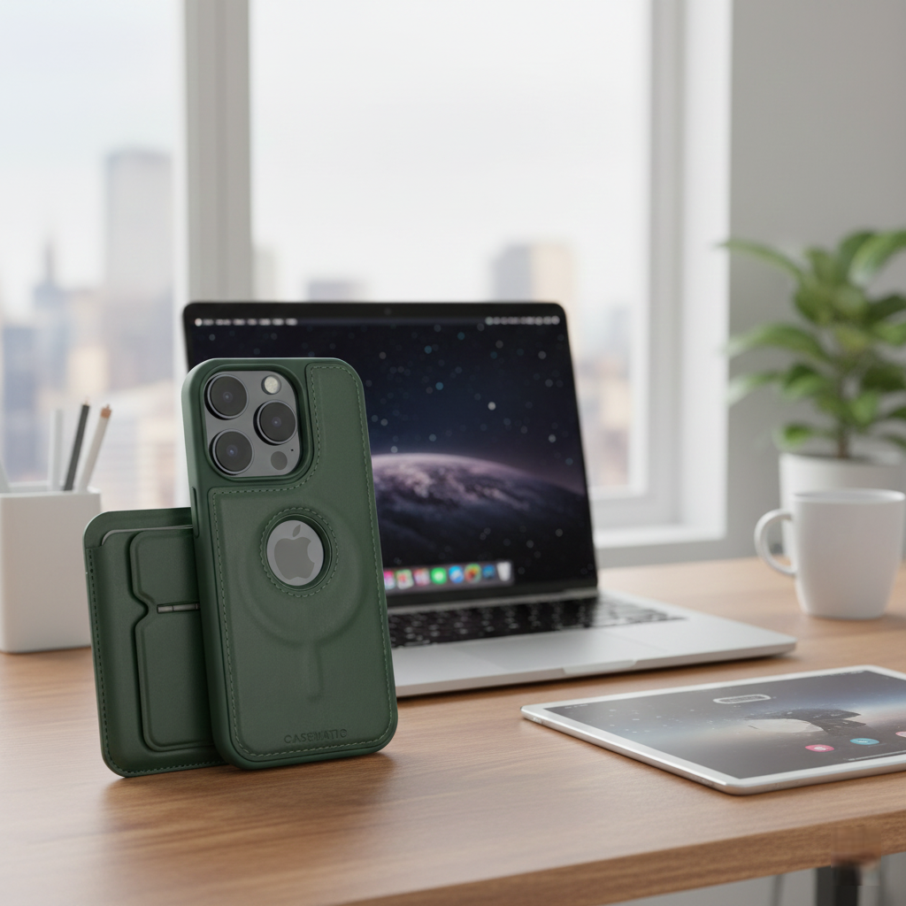 Iphone 11 İçin Magsafe Özellikli Cüzdanlı Mıknatıslı Lüks Deri Kılıf Yeşil Iphone 11 İçin Magsafe Özellikli Cüzdanlı Mıknatıslı Lüks Deri Kılıf Yeşil